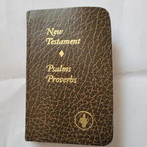 New Testament Psalms GIDEON Pocket Bible Purse
